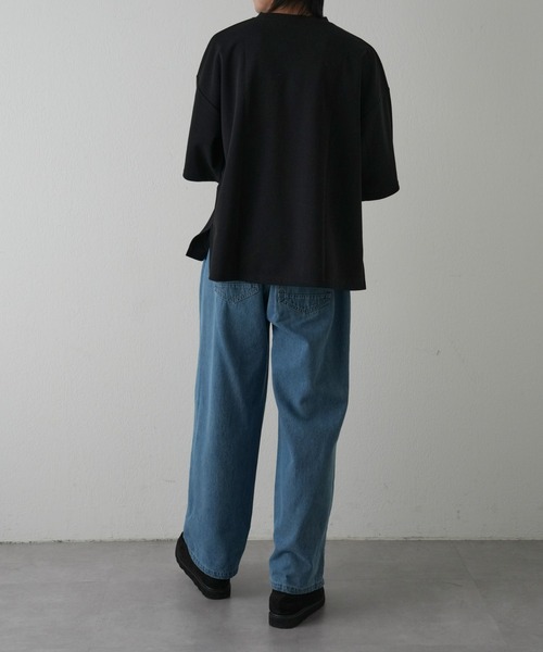 COLONY 2139（コロニートゥーワンスリーナイン）の「エンザイムダンボールrelaxBIG Tシャツ（Tシャツ/カットソー・メンズ・ブラック/ブルー/チャコールグレー/オフホワイト・MEDIUM/LARGE）」の9枚目の写真