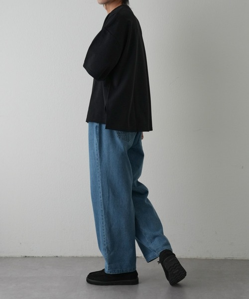 COLONY 2139（コロニートゥーワンスリーナイン）の「エンザイムダンボールrelaxBIG Tシャツ（Tシャツ/カットソー・メンズ・ブラック/ブルー/チャコールグレー/オフホワイト・MEDIUM/LARGE）」の17枚目の写真