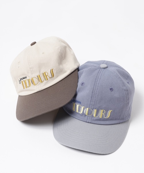 wonderland(ワンダーランド)の「OURS CAP(キャップ・メンズ・サンドベージュ/アッシュグレー・ONESIZE)」の5枚目の写真