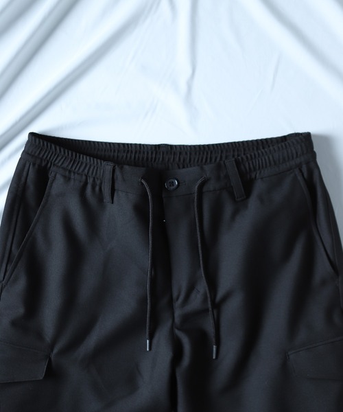 UNION STATION（ユニオンステーション）の「T/Rストレッチカーゴパンツ（カーゴパンツ・メンズ・ライトグレー/ベージュ/ブラック・M/LL/L/S）」の4枚目の写真