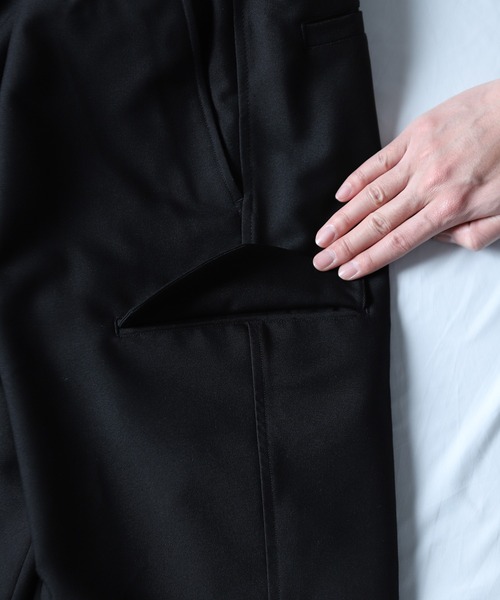 UNION STATION（ユニオンステーション）の「T/Rストレッチカーゴパンツ（カーゴパンツ・メンズ・ライトグレー/ベージュ/ブラック・M/LL/L/S）」の7枚目の写真