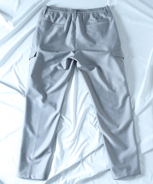 UNION STATION（ユニオンステーション）の「T/Rストレッチカーゴパンツ（カーゴパンツ・メンズ・ライトグレー/ベージュ/ブラック・M/LL/L/S）」の9枚目の写真