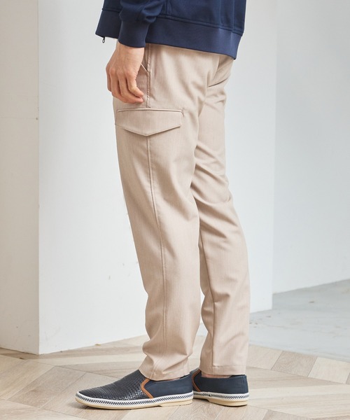 UNION STATION（ユニオンステーション）の「T/Rストレッチカーゴパンツ（カーゴパンツ・メンズ・ライトグレー/ベージュ/ブラック・M/LL/L/S）」の17枚目の写真