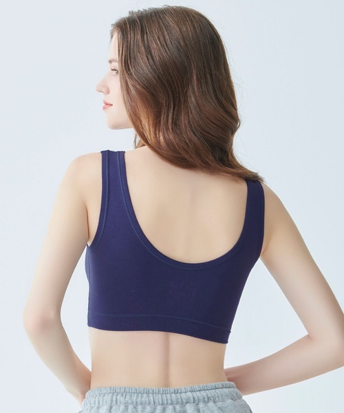 BRADELIS NEWYORK（ブラデリスニューヨーク）の「ブラデリス イージーナイトブラ 寝ながら育乳補正 【ネイビー】（ナイトブラ・レディース・ネイビー・1/2/3/4/5/6/7）」の9枚目の写真