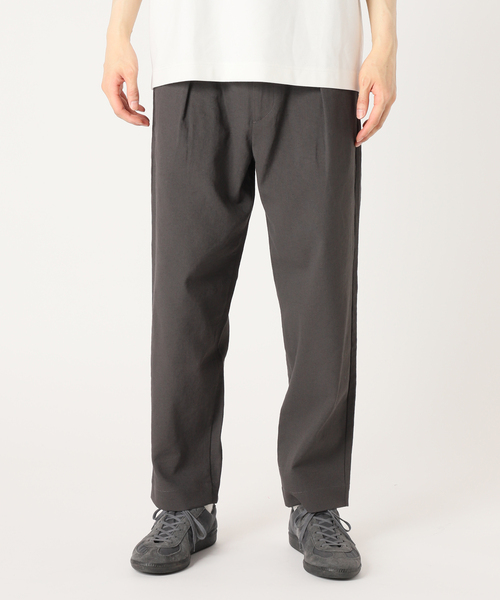 417 EDIFICE（フォーワンセブンエディフィス）の「リネンオックス リラックスイージー パンツ（スラックス・メンズ・カーキ/アイボリー/ベージュ/チャコールグレー・LARGE/SMALL/MEDIUM）」の17枚目の写真