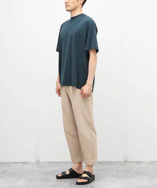 417 EDIFICE（フォーワンセブンエディフィス）の「リネンオックス リラックスイージー パンツ（スラックス・メンズ・カーキ/アイボリー/ベージュ/チャコールグレー・LARGE/SMALL/MEDIUM）」の11枚目の写真