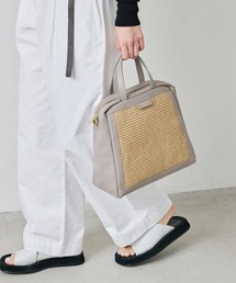 russet（ラシット）の「【2023SS新作】ジュートコンビ2WAYトートバッグ