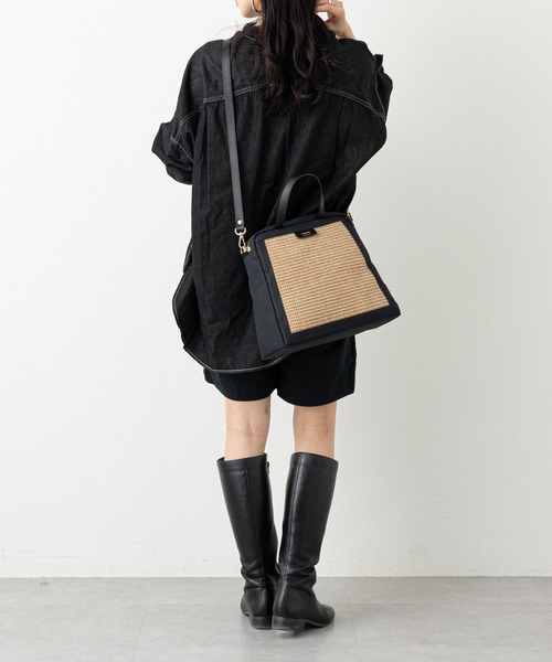 russet（ラシット）の「【2023SS新作】ジュートコンビ2WAYトートバッグ
