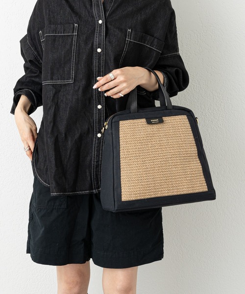 russet（ラシット）の「【2023SS新作】ジュートコンビ2WAYトートバッグ