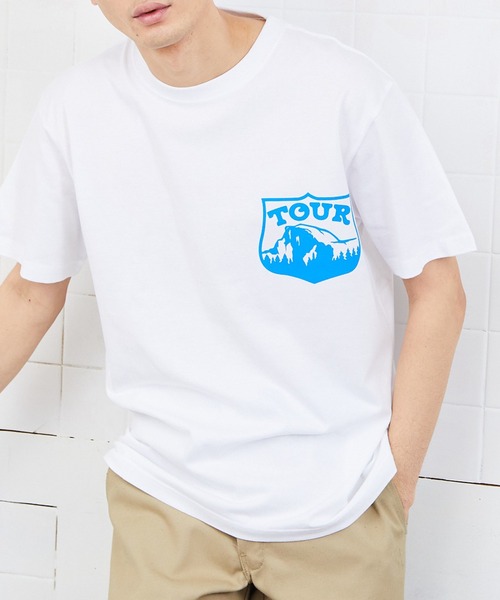 GOOD MOTIVE TEE（グッドモチーブティー）の「GOOD MOTIVE TEE/グッドモーティブティー 半袖Tシャツ（Tシャツ/カットソー・レディース・ブラック系2/ブラック系1/ホワイト系4/ホワイト系1/グリーン系1/グリーン系2/ホワイト系2/ホワイト系3・L/M）」の4枚目の写真