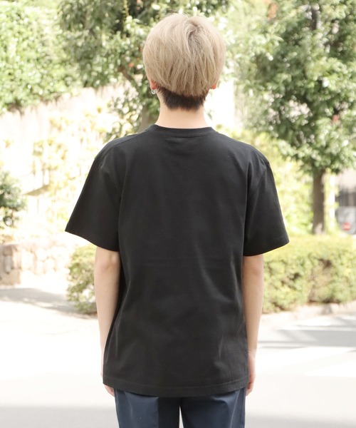 GOOD MOTIVE TEE（グッドモチーブティー）の「GOOD MOTIVE TEE/グッドモーティブティー 半袖Tシャツ（Tシャツ/カットソー・レディース・ブラック系2/ブラック系1/ホワイト系4/ホワイト系1/グリーン系1/グリーン系2/ホワイト系2/ホワイト系3・L/M）」の10枚目の写真