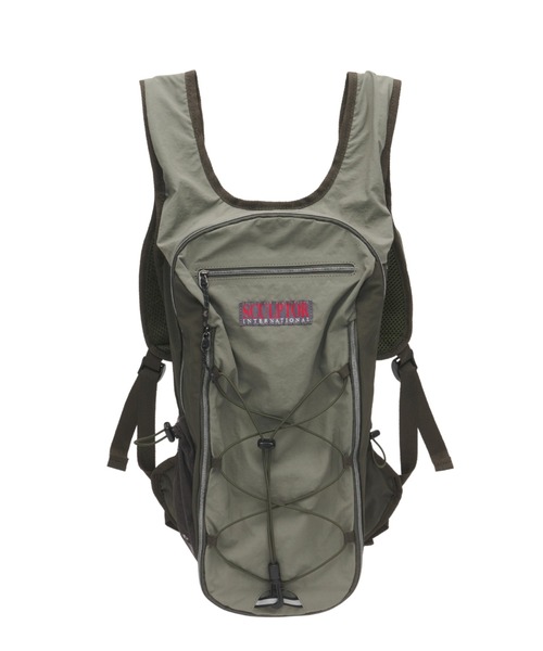 SCULPTOR（スカルプター）の「Light Weight Backpack/ライトウェイトバックパック（バックパック/リュック・レディース・グリーン/アイボリー/カーキ・FREE）」の4枚目の写真