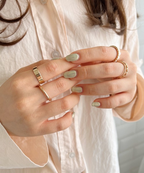 CLEA（クレア）の「5セットカラーハートリング（リング・レディース・シルバー/ゴールド/その他1/その他2・FREE）」の19枚目の写真