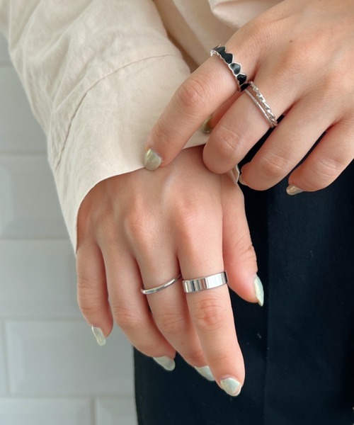 CLEA（クレア）の「5セットカラーハートリング（リング・レディース・シルバー/ゴールド/その他1/その他2・FREE）」の17枚目の写真