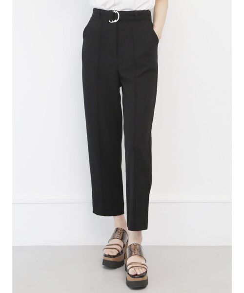 MURUA(ムルーア)の「センタープレステーパードパンツ(その他パンツ・レディース・ブラック/グリーン・1/2)」の11枚目の写真