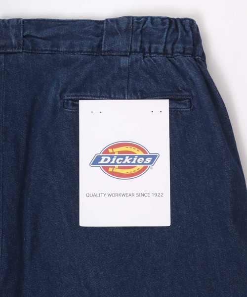 Dickies（ディッキーズ）の「Dickies/ディッキーズ Work Half Pants/ワイドシルエット ワーク ハーフパンツ/イージー ショートパンツ（チノパンツ・メンズ・インディゴブルー/ブルー系その他/アイボリー/ベージュ/ブラック・M/L/XL）」の15枚目の写真