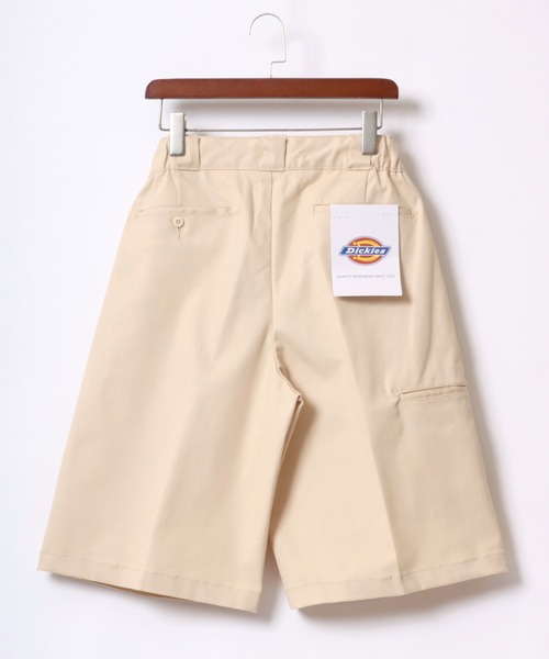 Dickies（ディッキーズ）の「Dickies/ディッキーズ Work Half Pants/ワイドシルエット ワーク ハーフパンツ/イージー ショートパンツ（チノパンツ・メンズ・インディゴブルー/ブルー系その他/アイボリー/ベージュ/ブラック・M/L/XL）」の20枚目の写真