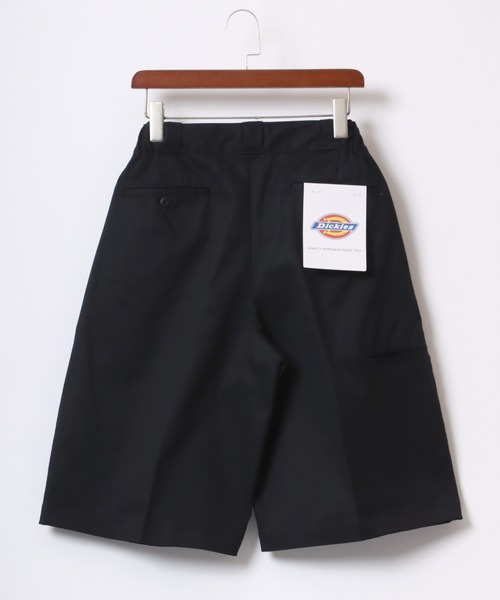 Dickies（ディッキーズ）の「Dickies/ディッキーズ Work Half Pants/ワイドシルエット ワーク ハーフパンツ/イージー ショートパンツ（チノパンツ・メンズ・インディゴブルー/ブルー系その他/アイボリー/ベージュ/ブラック・M/L/XL）」の6枚目の写真