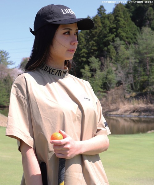 LUXE/R GOLF(ラグジュ ゴルフ)の「(RM)【LUXE/R GOLF】ストレッチ ブロード モックネック 半袖 プルオーバー(Tシャツ/カットソー・メンズ・ホワイト/チャコールグレー/ブラック/ベージュ・MEDIUM/LARGE/X-LARGE/XXX-LARGE/XXXX-LARGE)」の22枚目の写真