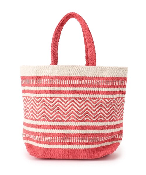 SHOO・LA・RUE（シューラルー）の「◆【インド製】ランチトートバッグ（トートバッグ・レディース・グレー/ブルー/レッド系1・00）」の12枚目の写真