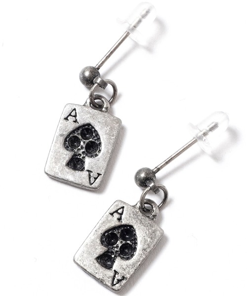 an meets zakka(アンミツザッカ)の「an meets zakka トイボックスピアス(ピアス(両耳用)・メンズ・A/B/C/D/E/F/G/H/I/J/K/L・ONE SIZE)」の2枚目の写真