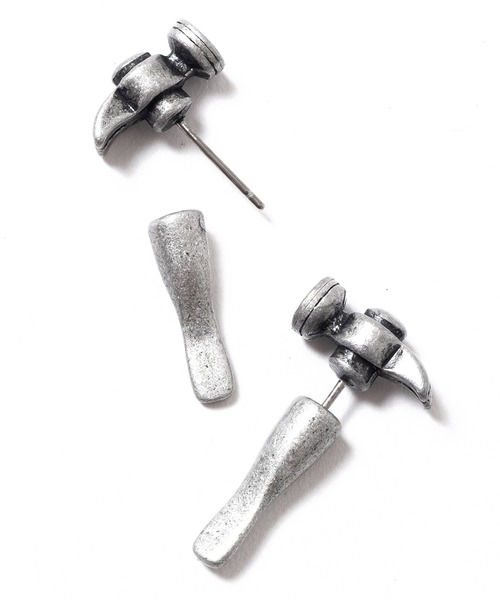 an meets zakka(アンミツザッカ)の「an meets zakka トイボックスピアス(ピアス(両耳用)・メンズ・A/B/C/D/E/F/G/H/I/J/K/L・ONE SIZE)」の7枚目の写真