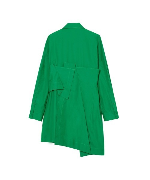 JNBY(ジェーエヌビーワイ)の「Dressy Cotton Long Shirt(シャツ/ブラウス・レディース・ブラック/ホワイト/グリーン・38/36/40)」の10枚目の写真