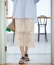 LEPSIM | レースナロースカート　188406(スカート)