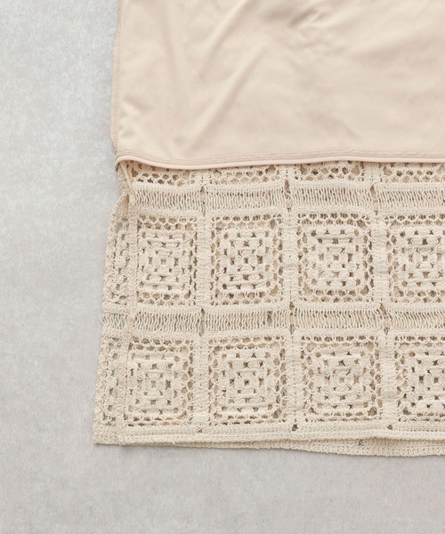 LEPSIM（レプシィム）の「レースナロースカート　188406（スカート・レディース・ブラック/アイボリー・FREE）」の20枚目の写真