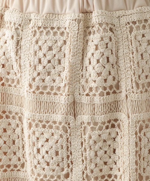 LEPSIM（レプシィム）の「レースナロースカート　188406（スカート・レディース・ブラック/アイボリー・FREE）」の21枚目の写真