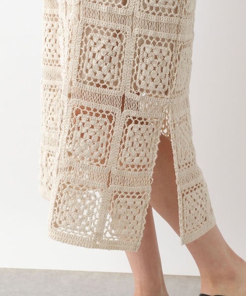 LEPSIM（レプシィム）の「レースナロースカート　188406（スカート・レディース・ブラック/アイボリー・FREE）」の18枚目の写真