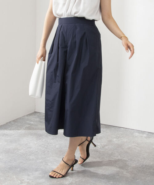 NOLLEY’S(ノーリーズ)の「ウォッシャブルタフタキュロットパンツ(その他パンツ・レディース・ブラック/ネイビー/オフホワイト・38/36)」の19枚目の写真