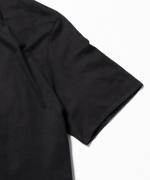 Calvin Klein(カルバン・クライン)の「Calvin Klein/カルバンクライン SS CENTER MONOGRAM BOX LOGO CREWNK TEE Tシャツ(Tシャツ/カットソー・メンズ・ホワイト/ブラック・M/L/XL)」の5枚目の写真