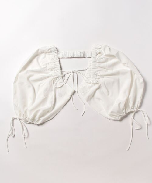 セール】【前後2way】5分袖アソートボレロブラウス（カーディガン