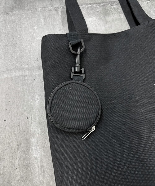 ZOZOTOWN限定】Simple canvas tote bag / ミニポーチ付きシンプル