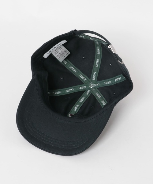 LACOSTE(ラコステ)の「LACOSTE L刺繍キャップ(キャップ・レディース・ブラック/ホワイト/ベージュ/ネイビー・0)」の12枚目の写真
