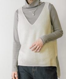 atONE ニットキャミソール