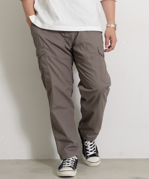 OUTDOOR PRODUCTS（アウトドアプロダクツ）の「『OUTDOOR/アウトドア』TCウェザークライミングカーゴパンツ（カーゴパンツ・メンズ・チャコールグレー/ブラック/ベージュ/カーキ/ベージュ系1・XL/L/M）」の3枚目の写真