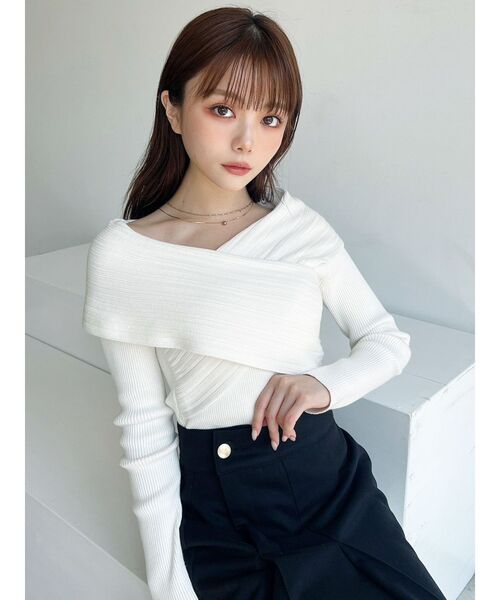 RESEXXY（リゼクシー）の「2連チェーンネックレス（ネックレス・レディース・シルバー/ゴールド・FREE）」の3枚目の写真