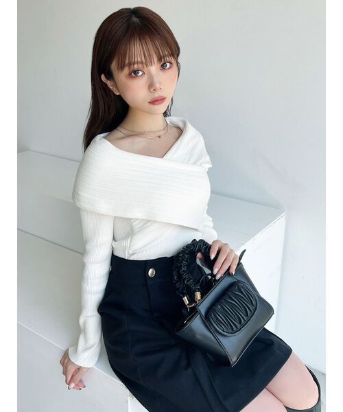 RESEXXY（リゼクシー）の「2連チェーンネックレス（ネックレス・レディース・シルバー/ゴールド・FREE）」の4枚目の写真