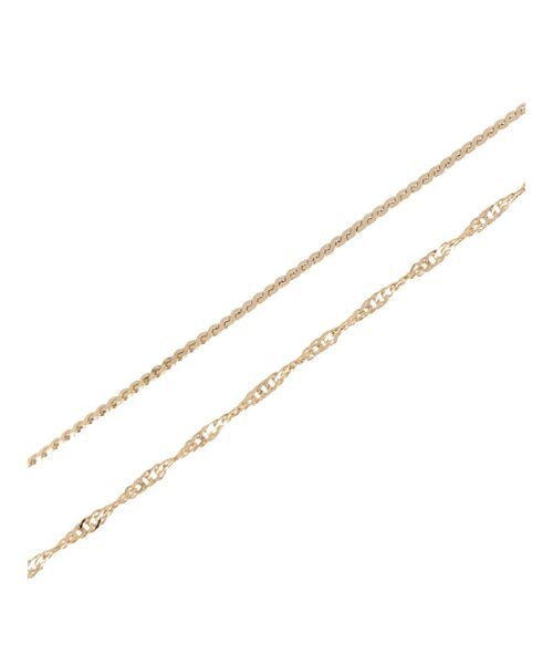 RESEXXY（リゼクシー）の「2連チェーンネックレス（ネックレス・レディース・シルバー/ゴールド・FREE）」の10枚目の写真