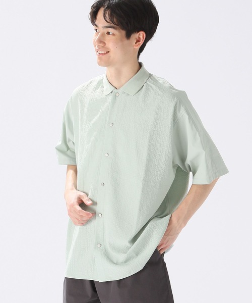美品 Drawer ショートスリーブ 半袖 リブニット ブラック サイズ1 UNITED ARROWS - 美品ユナイテッドアローズUBMM Vネックショート