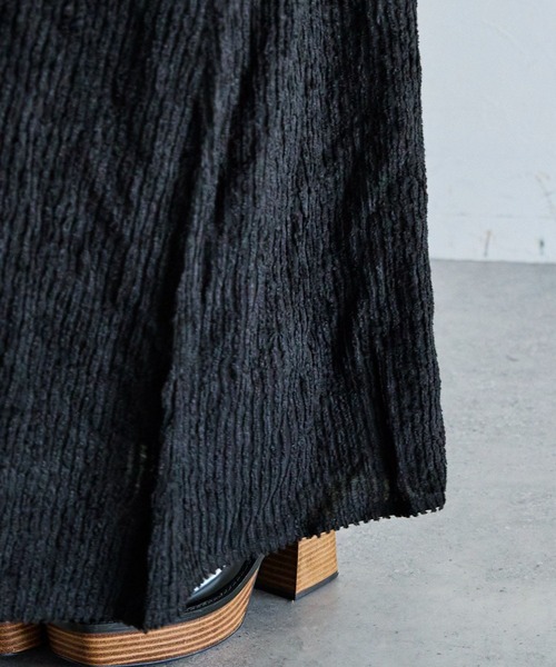 PAGEBOY（ページボーイ）の「2WAYベロアキャミワンピース（ワンピース・レディース・ブラック/オフホワイト・FREE）」の15枚目の写真