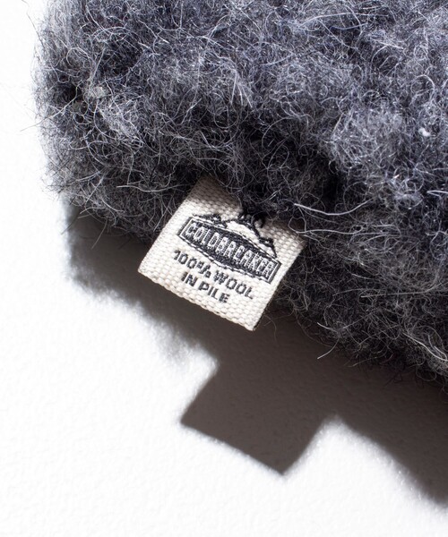 COLD BREAKER(コールドブレーカー)の「【COLDBREAKER/コールドブレーカー】別注 Coldbreaker Wool boa Scarf 差し込みマフラー(マフラー・メンズ・チャコールグレー/ライトグレー/ブラック/ベージュ/カーキ・FREE)」の8枚目の写真