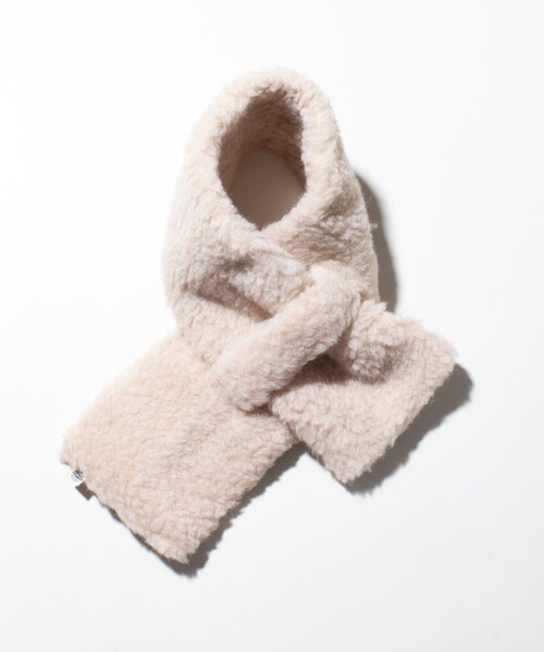 COLD BREAKER(コールドブレーカー)の「【COLDBREAKER/コールドブレーカー】別注 Coldbreaker Wool boa Scarf 差し込みマフラー(マフラー・メンズ・チャコールグレー/ライトグレー/ブラック/ベージュ/カーキ・FREE)」の13枚目の写真