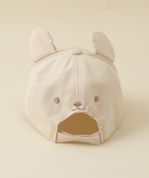 URBAN CHERRY(アーバンチェリー)の「クマ耳付き刺繍デザインキャップ(キャップ・キッズ・ブラウン/ベージュ/ブラック・FREE)」の10枚目の写真
