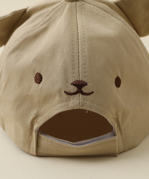 URBAN CHERRY(アーバンチェリー)の「クマ耳付き刺繍デザインキャップ(キャップ・キッズ・ブラウン/ベージュ/ブラック・FREE)」の11枚目の写真