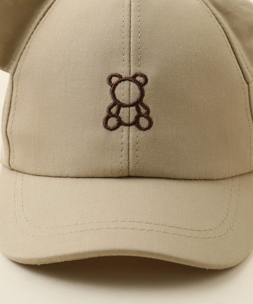 URBAN CHERRY(アーバンチェリー)の「クマ耳付き刺繍デザインキャップ(キャップ・キッズ・ブラウン/ベージュ/ブラック・FREE)」の13枚目の写真