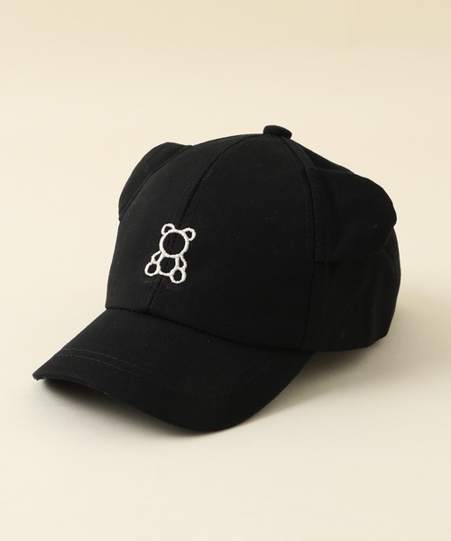 URBAN CHERRY(アーバンチェリー)の「クマ耳付き刺繍デザインキャップ(キャップ・キッズ・ブラウン/ベージュ/ブラック・FREE)」の19枚目の写真