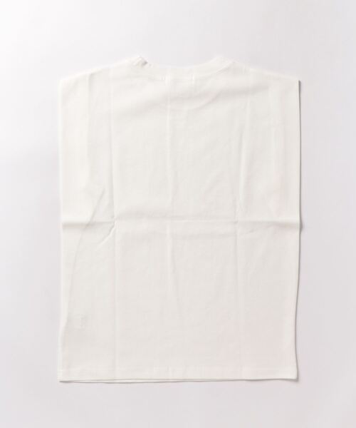 Kari & lili（カウリアンドリィリィ）の「no sleeve tops（Tシャツ/カットソー・レディース・オフホワイト/ブラック・FREE）」の3枚目の写真